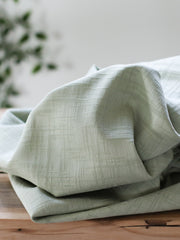 Load image into Gallery viewer, Soft Mint TENCEL™ Stretchy Grunge Jacquard | meetMILK | By The Half Yard