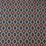 Load image into Gallery viewer, Neon Orange &amp; Black Diamond Nylon Spandex
