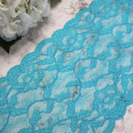 Load image into Gallery viewer, Sno-Cone Blue 8.75&quot; Wide Stretch Lace
