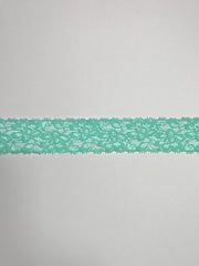 Load image into Gallery viewer, Mint 1.75&quot; Wide Stretch Lace
