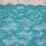 Load image into Gallery viewer, Sno-Cone Blue 8.75&quot; Wide Stretch Lace
