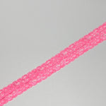 Load image into Gallery viewer, Watermelon Pink 1.75" Wide Stretch Lace
