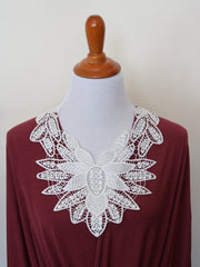 Load image into Gallery viewer, Off White Applique