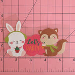 Load image into Gallery viewer, Winter Party Heat Transfer, Iron-On
