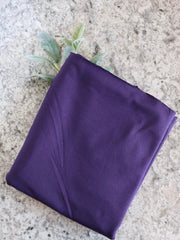 Load image into Gallery viewer, Dark Purple Brushed Athletic Poly/Spandex