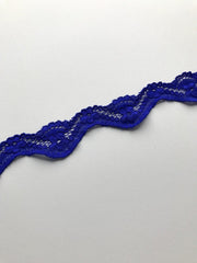 Load image into Gallery viewer, Royal 1.25&quot; Wide Stretch Lace
