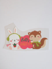Load image into Gallery viewer, Winter Party Heat Transfer, Iron-On