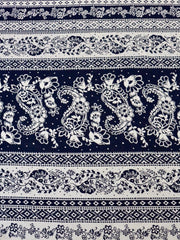 Load image into Gallery viewer, Wanderer Stripe Rayon Crepon