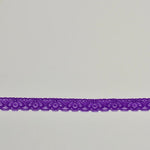 Load image into Gallery viewer, Purple 1" Wide Stretch Lace
