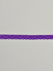 Load image into Gallery viewer, Purple 1&quot; Wide Stretch Lace
