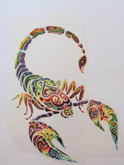 Load image into Gallery viewer, Scorpion Rainbow Heat Transfer, Iron-On