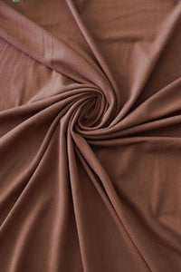 Cocoa Double Brushed Poly