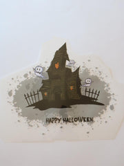Load image into Gallery viewer, Happy Halloween Heat Transfer, Iron-On
