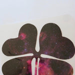 Load image into Gallery viewer, Galaxy Clover Heat Transfer, Iron-On
