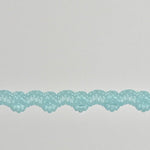 Load image into Gallery viewer, Light Blue 1" Wide Stretch Lace
