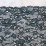 Load image into Gallery viewer, Twilight Teal 8.5&quot; Wide Stretch Lace
