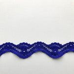 Load image into Gallery viewer, Royal 1.25" Wide Stretch Lace
