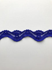 Load image into Gallery viewer, Royal 1.25&quot; Wide Stretch Lace
