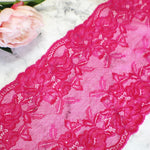Load image into Gallery viewer, Tropic Rose 8.5&quot; Wide Stretch Lace
