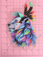 Load image into Gallery viewer, Majestic Lion Heat Transfer, Iron-On