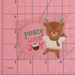 Load image into Gallery viewer, Peace, Love &amp; Joy Heat Transfer, Iron-On
