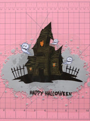 Load image into Gallery viewer, Happy Halloween Heat Transfer, Iron-On
