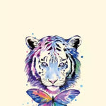 Load image into Gallery viewer, Small Tiger Love Heat Transfer, Iron-On
