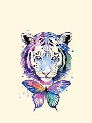 Load image into Gallery viewer, Small Tiger Love Heat Transfer, Iron-On