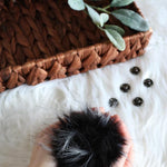 Load image into Gallery viewer, 4" Faux Fur Pom-Pom
