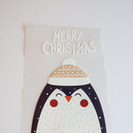 Load image into Gallery viewer, Christmas Penguin Heat Transfer, Iron-On

