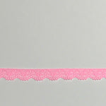 Load image into Gallery viewer, Pink 5/8" Wide Stretch Lace
