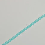 Load image into Gallery viewer, Sky Blue 5/8" Wide Stretch Lace
