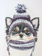 Load image into Gallery viewer, Sophisticated Pup Heat Transfer, Iron-On