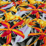 Load image into Gallery viewer, Daylilies Poly Spandex Swim
