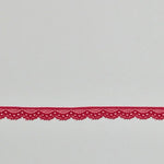 Load image into Gallery viewer, Red 5/8" Wide Stretch Lace
