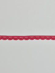 Load image into Gallery viewer, Red 5/8&quot; Wide Stretch Lace
