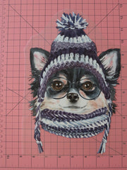 Load image into Gallery viewer, Sophisticated Pup Heat Transfer, Iron-On