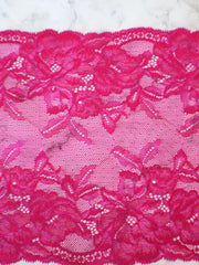 Load image into Gallery viewer, Tropic Rose 8.5&quot; Wide Stretch Lace

