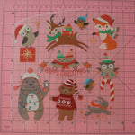 Load image into Gallery viewer, Christmas Fur Friends Heat Transfer, Iron-On
