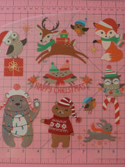 Load image into Gallery viewer, Christmas Fur Friends Heat Transfer, Iron-On