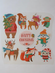 Load image into Gallery viewer, Christmas Animals Heat Transfer, Iron-On