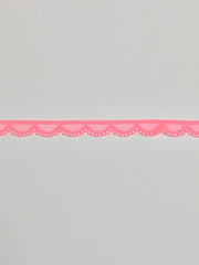 Load image into Gallery viewer, Light Peach 5/8&quot; Wide Stretch Lace
