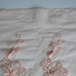 Load image into Gallery viewer, Light Peach 8.75" Wide Embroidered Lace Trim
