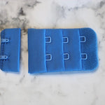 Load image into Gallery viewer, Marine Blue Bra Hook &amp; Eye Back Closure 3x2, 1.25&quot;
