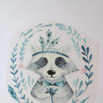 Load image into Gallery viewer, I Love You Racoon Heat Transfer, Iron-On
