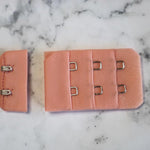 Load image into Gallery viewer, Peach Bra Hook &amp; Eye Back Closure 3x2, 1.25&quot;
