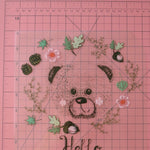 Load image into Gallery viewer, Large Hello Bear Heat Transfer, Iron-On
