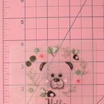 Load image into Gallery viewer, Small Hello Bear Heat Transfer, Iron-On
