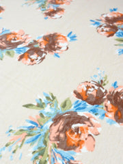 Load image into Gallery viewer, Jora Floral on Sand Reverse French Terry