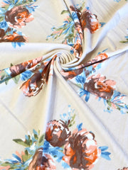 Load image into Gallery viewer, Jora Floral on Sand Reverse French Terry